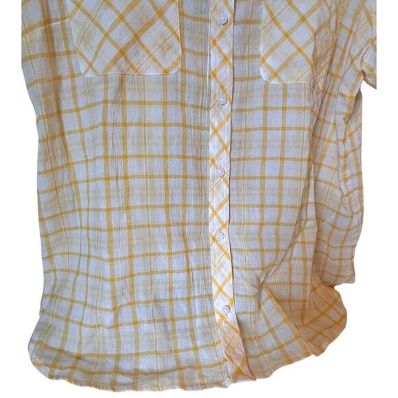 Tommy Hilfiger Creamy Butter Yellow Oversized Preppy Coastal Grandma Women XL - Picture 4 of 7